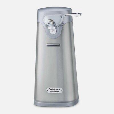 Cuisinart Deluxe Stainless Steel Can Opener Stainless Steel in Gray | 9.75 H x 4.5 W x 4.5 D in | Wayfair SCO-60