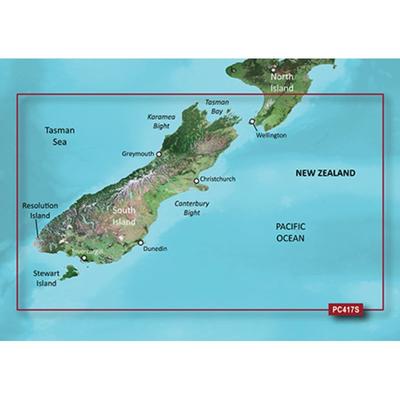 Garmin BlueChart g2 Vision - New Zealand South JUL 08 (PC417S) SD Card 010-C0875-00