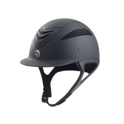 One K Defender Matte Helmet - L - Black Matte - Long Oval - Smartpak