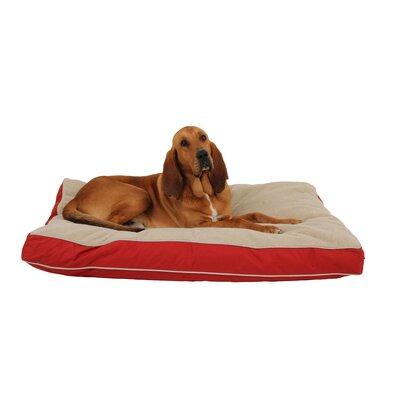 Carolina Pet Company Jamison Dog Pillow Polyester in Red/White | 4 H x 48 W x 36 D in | Wayfair 012100