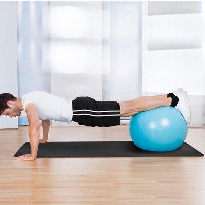 iMounTEK 0.6-Inch Thick Yoga Mat Anti-Tear Exercise Mat Anti-Slip Fitness Mat For Pilates Workout Cushion w/ Carrying Strap Storage Bag Foam | Wayfair
