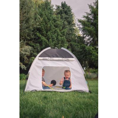 Pacific Play Tents 3.5' X 4' Indoor/Outdoor Polyester Play Tent w/ Carrying Bag Polyester in Gray | 42 H x 48 W x 48 D in | Wayfair 20424