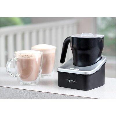Capresso Froth Pro Automatic Milk Frother Stainless Steel/Metal in Black/Gray | 7 H x 6.75 W x 5 D in | Wayfair 202.04