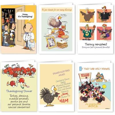 The Holiday Aisle® - Set of 18 Thanksgiving Cards (Variety Pack)& Envelopes, 5" x 7" | Wayfair 1D0FB28DD200419882DE4DE43A8A2E13