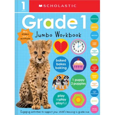 Scholastic Early Learners: First Grade Jumbo Workbook