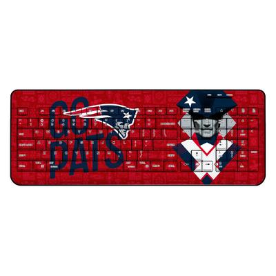 New England Patriots 2024 Illustrated Limited Edition Wireless Keyboard