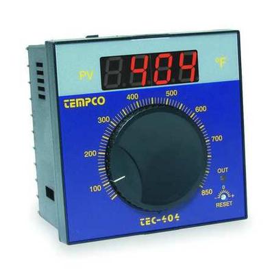TEMPCO TEC57401 Temp Controller,Analog,J,90-264V