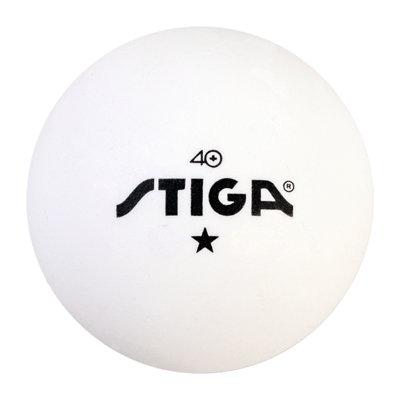 STIGA 144 Bulk Pack One-Star Table Tennis Balls Nickel Plated in Gray | 1.57 W in | Wayfair 78687590