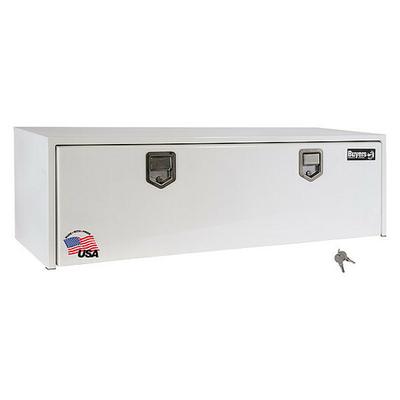 BUYERS PRODUCTS 1702210 48"W 9.0 cu.ft. White Steel Underbody Truck Box