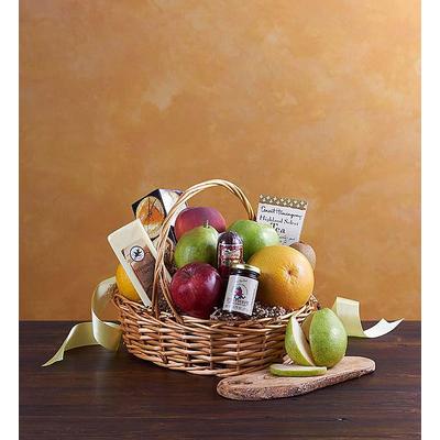 1-800-Flowers Food Gourmet Food Assortments Delivery Deluxe Fruit & Gourmet Basket Small