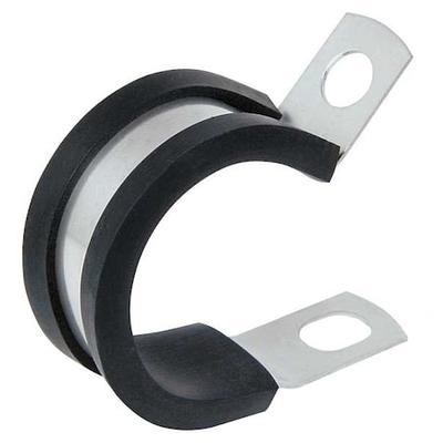 ZORO SELECT COL2809SS Clamp,Cushioned,EPDM,Dia. 1 3/4,PK10