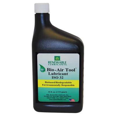 RENEWABLE LUBRICANTS 83111 Air Tool Lube, ISO 32 Biodegradable, 32 Oz