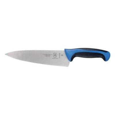MERCER CUTLERY M22608BL Chefs Knife,8 In.,Blue Handle