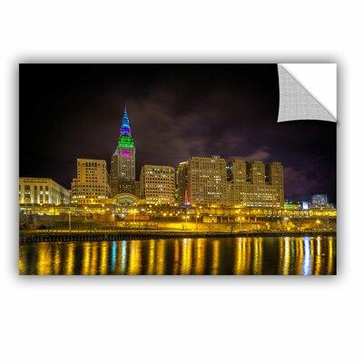 Ebern Designs Mike Beach Cleveland Gold Removable ...