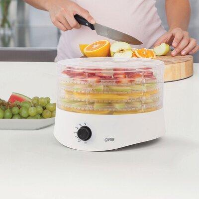 Commercial Chef CommercialChef 5 Tray Food Dehydrator in White | 7 H x 9.4 W x 9.9 D in | Wayfair CCD100W6
