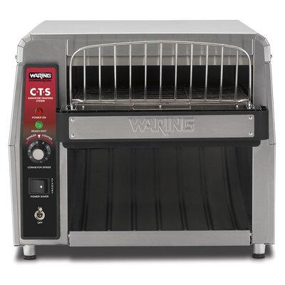 Waring Toaster Oven Stainless Steel in Black/Gray | 13.5 H x 15.5 W x 19.5 D in | Wayfair CTS1000