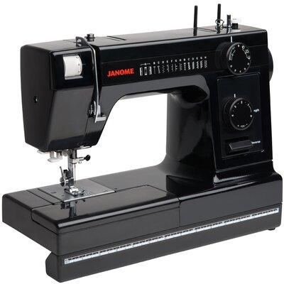 Janome HD1000BE Mechanical Sewing Machine w/ Aluminum Body | 12.4 H x 15.6 W x 6.3 D in | Wayfair 001HD1000BE