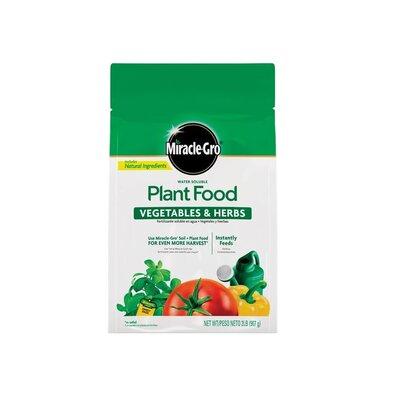 Miracle-Gro Vegetables & Herbs Granules Plant Food Growing Kit in Black | 7 H x 4 W x 7 D in | Wayfair 3003710
