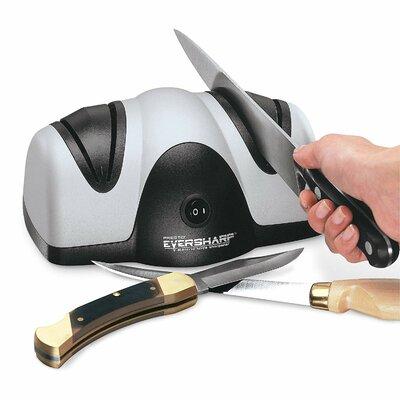 Presto EverSharp* Electric Knife Sharpener in Black/Gray | 3.25 H x 8.375 W x 5.75 D in | Wayfair 08800