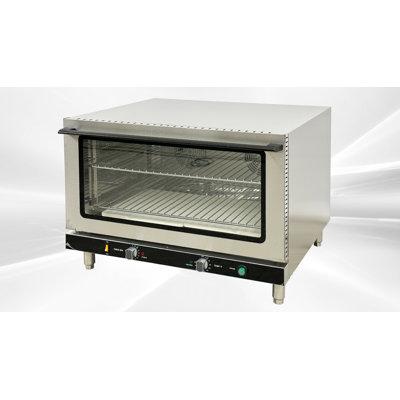 Elite Kitchen Supply 37 In. W 4600 W Commercial Full Size Countertop Convection Oven, Silver in Gray | Wayfair FD-100
