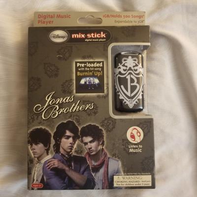 Disney Portable Audio & Video | Disney Mp3 Player Jonas Brothers Y2k Mix Stick Digital Music Player New Old Tech | Color: Black White | Size: Os