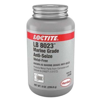 LOCTITE 299175 Anti Seize,Marine,8 oz,Brush Top Can LB 8023(TM)
