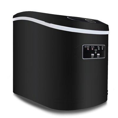 Whynter Compact Portable Ice Maker 27 lb Capacity in Black | 12.9 H x 9.5 W x 14.1 D in | Wayfair IMC-270MB
