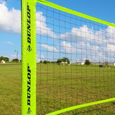 Hall of Games 20-ft Outdoor Volleyball & Badminton Net w/ Carrying Bag Accessories Set in Black/Blue/Orange | 3 H x 8.38 W x 30.37 D in | Wayfair
