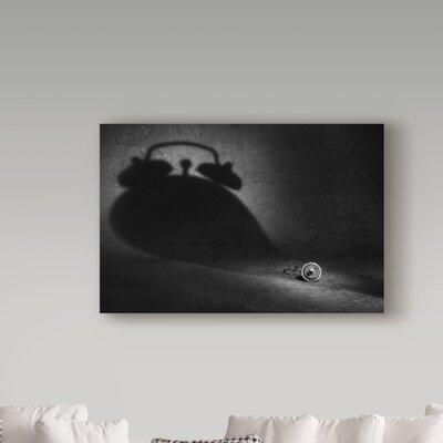 Trademark Fine Art 'What is Time' Photographic Print on Wrapped Canvas in White | 30 H x 47 W x 2 D in | Wayfair 1X05006-C3047GG