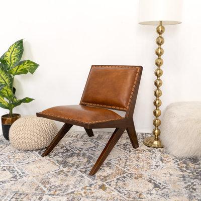 Side Chair - George Oliver Upholstered Solid Wood ...
