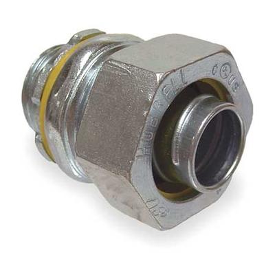 RACO 3412 Noninsulated Connector,3 In.,Straight