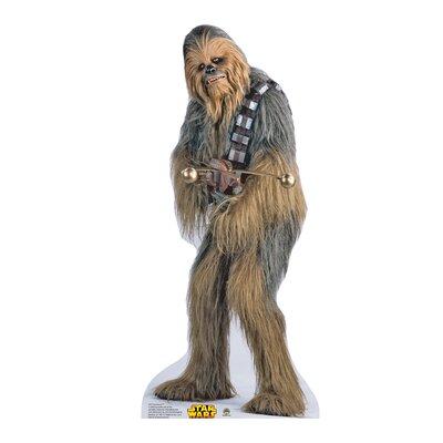 Advanced Graphics Star Wars Chewbacca Life Size Cardboard Stand Up | 75 H x 36 W in | Wayfair #526