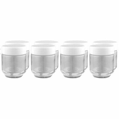 Euro Cuisine Yogurt Storage Jar Set Glass | 3.25 H x 2.5 W x 2.5 D in | Wayfair GY1920