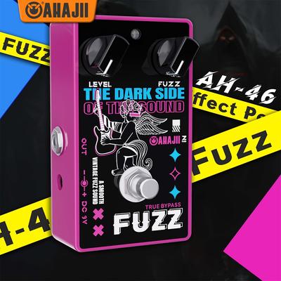 Ah46 Fuzz Guitar Pedal Aluminum Alloy With True Bypass Design Guitar Pedal Parts & Accessories High Quality