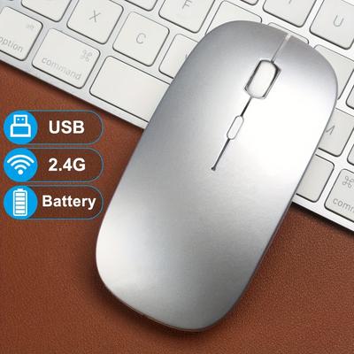 Wireless Gaming Mouse, Usb Rechargeable Mice Silent Backlit Ergonomic For Laptop Pc.