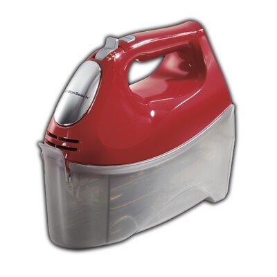 Hamilton Beach® ensemble Hand Mixer w/ Snap-On Case 6 Speeds Plastic in Red | 8.4 H x 3.3 W x 9.9 D in | Wayfair 62633G