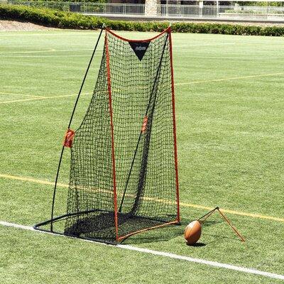GoSports Football Kicking Portable Net Plastic/Fabric in Black | 84 H x 48 W x 46 D in | Wayfair FB-NET-KICKING-7x4