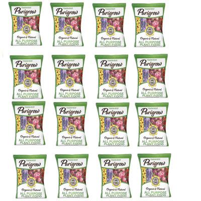 Touch Of ECO Purigrow Organic & Natural All Purpose Plant Food - 16 Individual Packets | 6 H x 3 D in | Wayfair 6003-16
