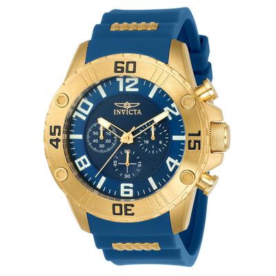 Invicta Pro Diver Men's Watch - 48mm Gold Blue (22699)