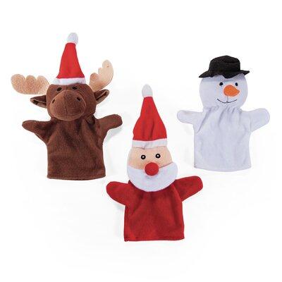 The Holiday Aisle® 12 Piece Hand Puppets Plush Toys Set | 3.4 H x 11 W x 11.7 D in | Wayfair 280EC558EAEB432E8F79968319253DEB