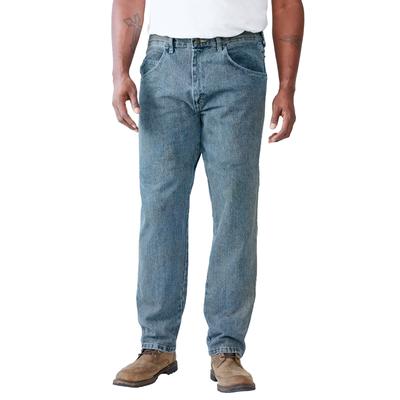 Men's Big & Tall Wrangler® Relaxed Fit Classic Jeans by Wrangler in Grey Indigo (Size 42 29)