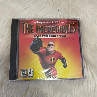 Disney Video Games & Consoles | 4/$25 The Incredibles Pc-Cd Rom Print Studio | Color: Red | Size: Os