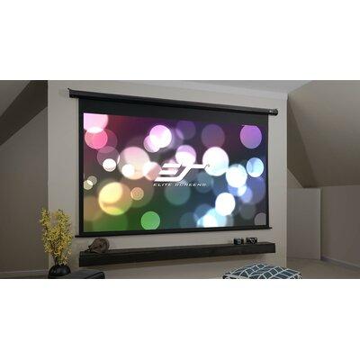 Elite Screens Spectrum Series Electric Wall/Ceiling Mounted Projector Screen in White | 61.1 H x 100.2 W in | Wayfair Electric100H