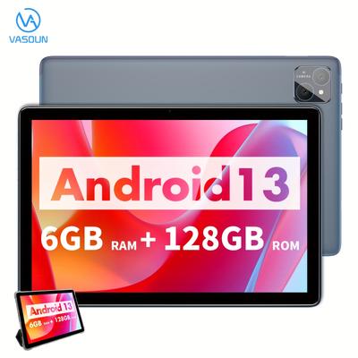 10 Inch Pc With Case, 12gb (6gb+6gbexpansion), 128gb Rom, Support Expansion, 8000mah Battery, 8 Core Processor, 10 Inch Tablet Ips Hd Display, Dual Camera, Wi-fi, , Phone Tablet Pc