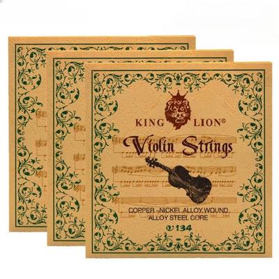 Special Violin String Set Steel Core White Copper Winding Set, High-quality Violin Playing String Violin Accessories