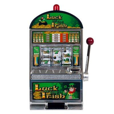 Trademark Games Luck of the Irish Slot Machine Bank | 15 H x 8.75 W x 6 D in | Wayfair 10-41447