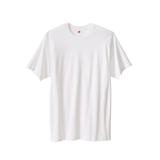 Men's Big & Tall Hanes® X-Temp® Cotton Crewneck Tee 3-pack by Hanes in White (Size 9XL)