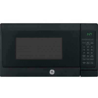 GE Appliances 18" 0.7 cu. ft. Countertop Microwave, Stainless Steel in Black | 10.125 H x 17.25 W x 13 D in | Wayfair JEM3072DHBB
