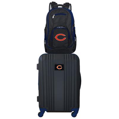 MOJO Navy Chicago Bears 2-Piece Backpack & Carry-On Luggage Set