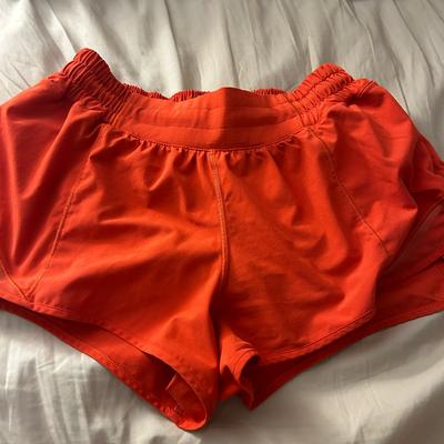 Lululemon Athletica Shorts | Lululemon Size 6 2.5 Red Shorts | Color: Red | Size: 6